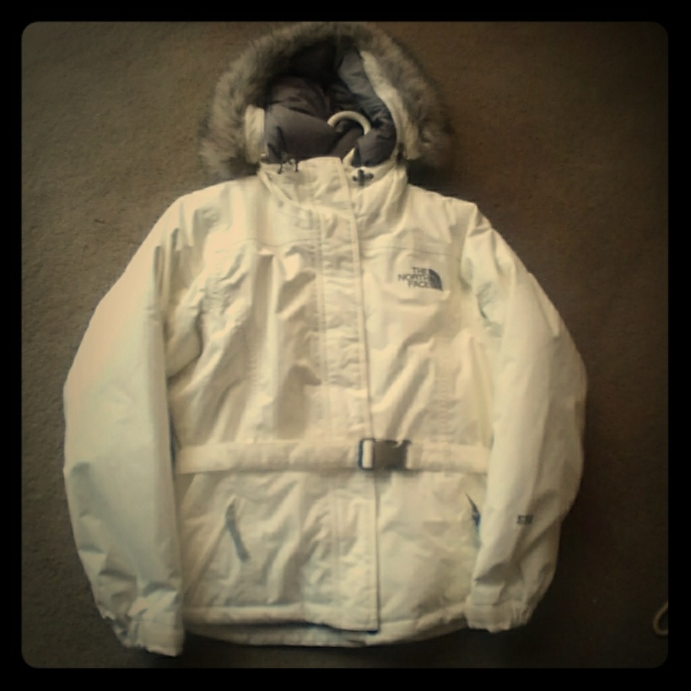 White North Face ski coat sz. XS